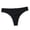 Sok0025#Black, variant on Womens Lace Trim Seamless Breathable Panties, European Size Thongs With Bow Decor Soft Comfort Briefs