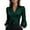 Green #010, variant on Silk Blouse for Women Elegant Wrap Satin Shirt Sexy Criss Cross Neck Long Sleeve Tie Waist Office Cocktail Formal Top Wine 2XL