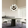 thumbnail image 3 of CH51224-BK/WH-Kuzco Lighting-Magellan - 95W LED Chandelier-23 Inches Tall and 23.13 Inches Wide-Black/White Finish, 3 of 3