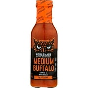 Noble Made, Dairy-Free Medium Buffalo Sauce, 12.5 Ounces
