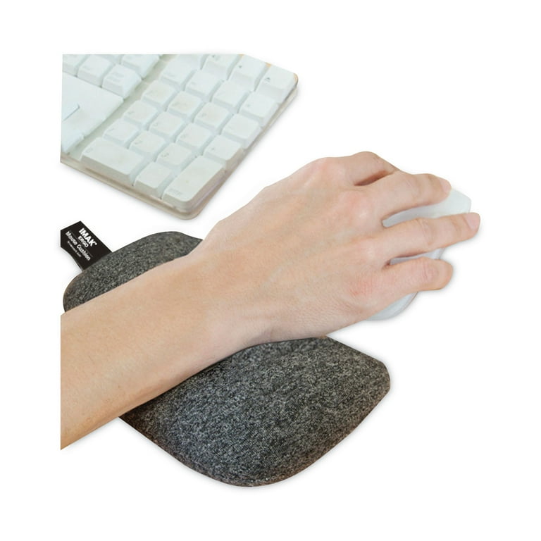 Mouse Wrist Cushion, 5.75 x 3.75, Gray Mouse Wrist Cushion, 5.75 x 3.75, Gray