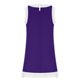 thumbnail image 4 of Vestido de Verano de Manga Corta de las Mujeres Cuello Redondo Cuello en V Sólido Casual Mini Patinador Vestido de Dos Piezas, Falda de Verano Corta, 4 of 6