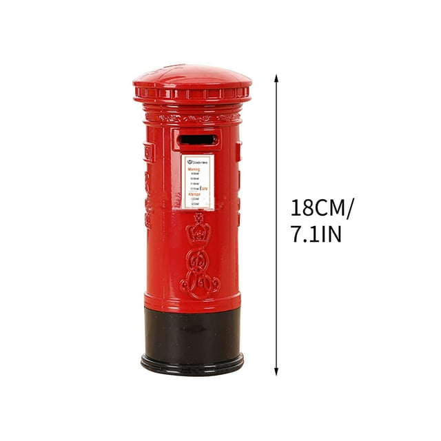 New Creative Email Deposit Can Postbox Decoration Model Metal Crafts