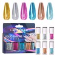 thumbnail image 1 of Fiudx Polvo Líquido para Uñas, Esmalte Uñas Alto Brillo, Fórmula Brillante de Fácil Aplicación, Potenciador de Color Versátil, Compatible Conesmalte En Gel, Uso Profesional En Casa, Capacidad 7 Ml, 1 of 4