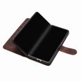 thumbnail image 3 of Jiahe Cover for Samsung Galaxy Z Fold 3, Wallet Case with Credit Card Holder,Shockproof Magnetic Anti-Scratch Premium Leather Cover with Card Slots Kickstand Cover Case, brown, 3 of 5