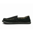 thumbnail image 3 of Sanuk Women's Donna Hemp Black Ankle-High Fabric Slip-On Shoes - 6M, 3 of 6