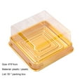 thumbnail image 2 of Conteneur à Gâteau 50 Pcs Anti-Poussière Transparent Utile Gain de Place, 2 of 4
