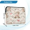 thumbnail image 3 of Laptop Inner Case 13.4x10.2In Laptop Case Is Suitable For 13-14In Laptop For Work Travel Outdoors Super Cute Brown Bear, 3 of 7