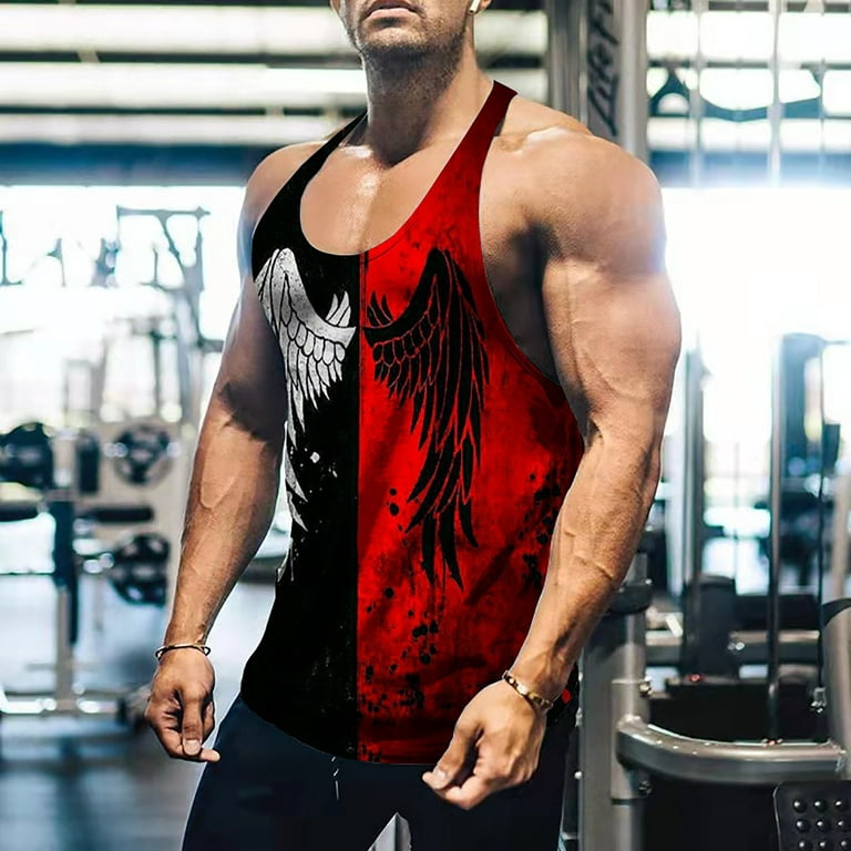 ATIXEL Fashion for Men Sport Gym Tank Tops Vest Mens Sleeveless - Walmart.com