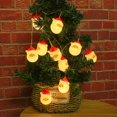 thumbnail image 3 of Guirnaldas de luces navideñas Ninevi, decoración navideña de Papá Noel con 10 LED, dormitorio y decoración interior y exterior, adornos colgantes Zhivalor CYLOTTO-0256, 3 of 8