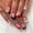 White French Tip-Star, variant on Tip Press Nails Short Square Nails Shiny False Nails Colorful Tip Glossy Full Cover Glue Nails Artificial Stick Nails for Women Manicure 24 count