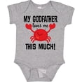 thumbnail image 3 of Inktastic My Godfather Loves Me Godchild Boys or Girls Baby Bodysuit, 3 of 5