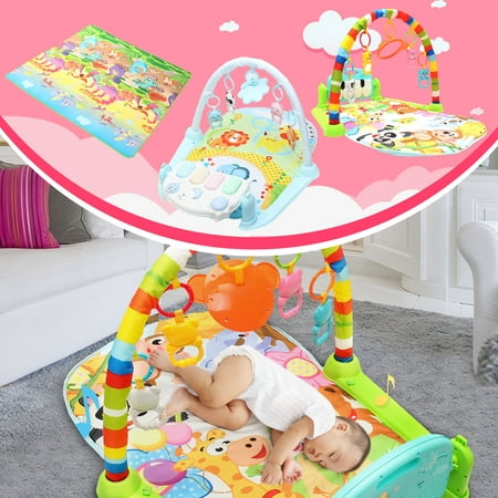 3 In 1 Baby Lullaby Kid Playmat Four Kinds Of Play 20 Melodies Musical Piano Activity Soft Fitness Sleeping Cotton Mat Infant Activity Playmat Birthday Gift for your