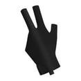 thumbnail image 2 of 3 dedos Glove Billiard Juego informal Ligero Pooker Pool Glove Left Black L, 2 of 8