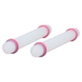thumbnail image 4 of Fondant Roller, Plastic Rolling Pin Nonstick  Sturdy Handle Safe Durable Widely Used  For Bread For Pizza For Noodles, 4 of 8