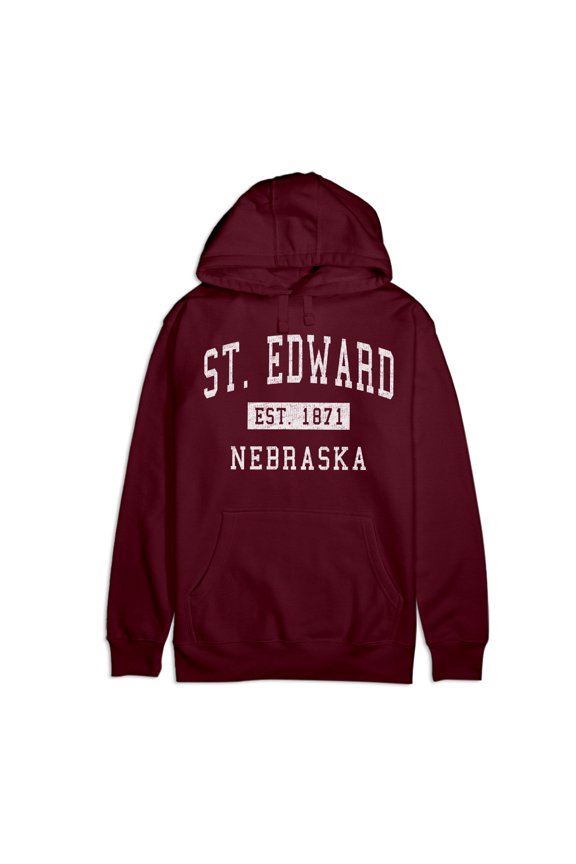 St. Edward Nebraska Classic Established Premium Cotton Hoodie