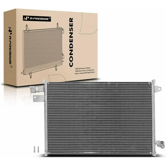 A-Premium Air Conditioning A/C Condenser Compatible with 2005-2009 Ford Mustang 4.0L 4.6L 5.4L