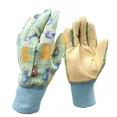 thumbnail image 5 of Gardening Gloves Canvas Grip Floral Dotted Palm One Size - 6 Pairs, 5 of 5