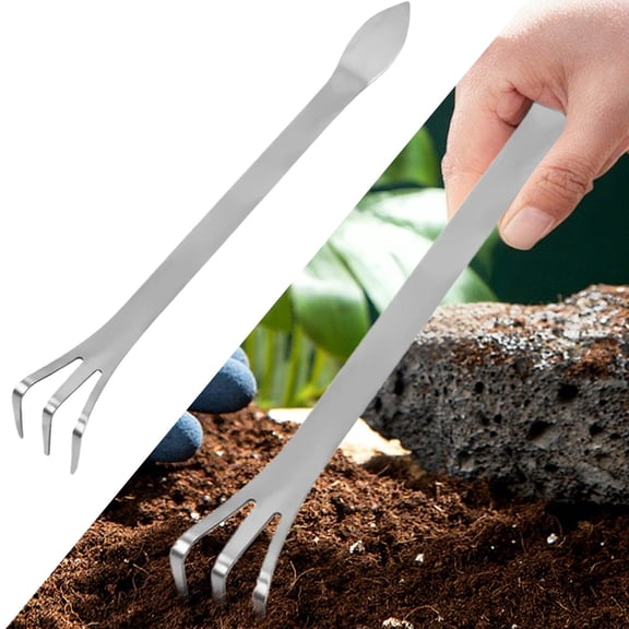 Bonsai Root Rake Stainless Steel Gardening Tool for Soil Aeration and Excellent Multipurpose Garden Supplies
