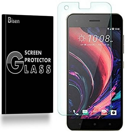 HTC Desire 10 Pro [3-Pack BISEN] Screen Protector Tempered Glass, 9H Hardness, Anti-Scratch, Anti-Shock, Bubble Free, Shatterproof