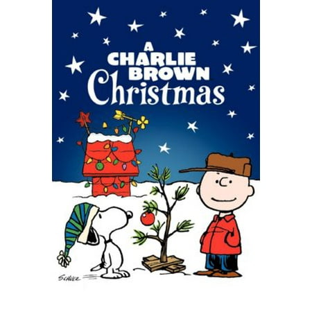 Christmas Metal Sign - Charlie Brown Christmas Poster Metal Sign 8in x 12in