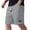 Light Gray, variant on Mens Casual Sweat Shorts Waffle Elastic Waist Drawstring Summer Beach Shorts Moisture Wicking Sweatshorts