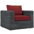 thumbnail image 5 of Modway Summon 3 Piece Outdoor Patio Sunbrella® Sectional Set, Multiple Colors, 5 of 6