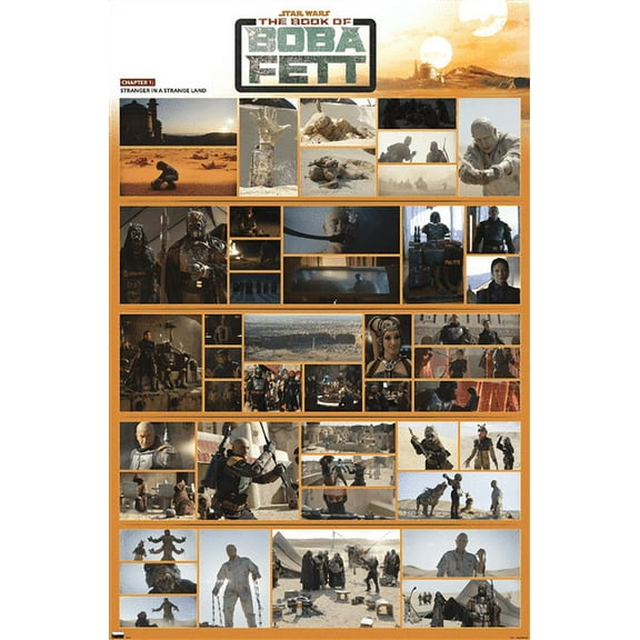 Star Wars: Book of Boba Fett - Chapter 1 Wall Poster, 22.375" x 34"