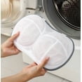 thumbnail image 6 of Bra Mesh Laundry Bag, Polyester Underwear Protector for Machine Wash, Cup Shape Design to Secure Bras and Prevent Deformation, Water-permeable Fine Filter Mesh, Topliu, 6 of 9