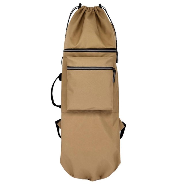 Sac de Planche à Roulettes Sac de Transport pour Planche de Surf Extérieur Accessoires Professionnels Réglables Sac à Dos de Voyage à Double Épaule