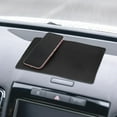 thumbnail image 4 of Non Slip Mat Car Dashboard Sticky Phone Grip Anti-Slide Gel Pad 10.6"x 5.9" Extra-Thick Dash Mat Multifunctional Fixate Rubber Pads for Radar Detector Mount Phone Holder Car Decorations, 4 of 5