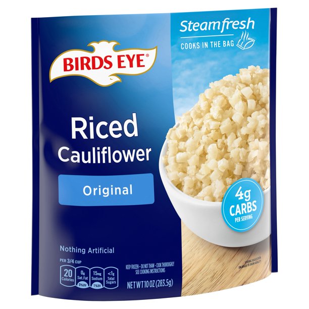 Birds Eye Steamfresh Original Riced Cauliflower, 10 oz
