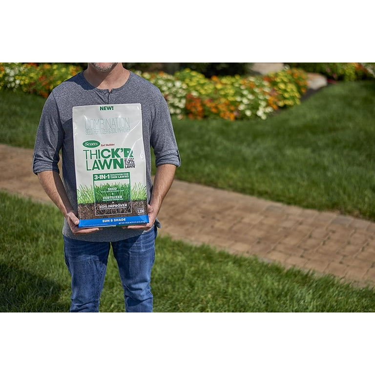 Scotts sale thicker lawn