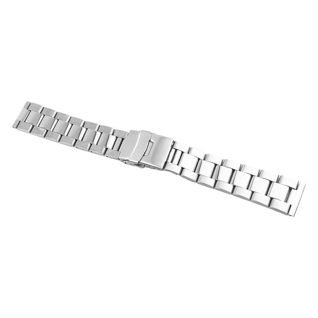 Correa de reloj de acero inoxidable Yinane Pulsera de 20 mm Plata