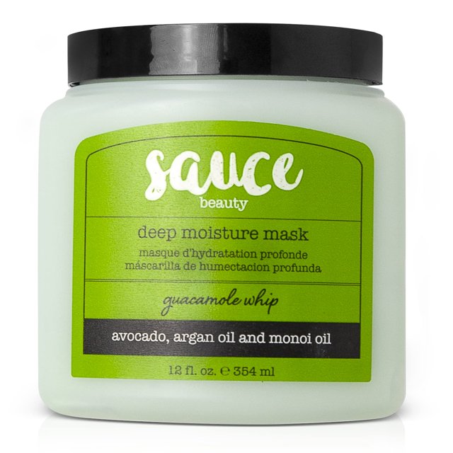 Mascarilla capilar SAUCE BEAUTY Guacamole Whip 360 ml para cabello seco y dañado