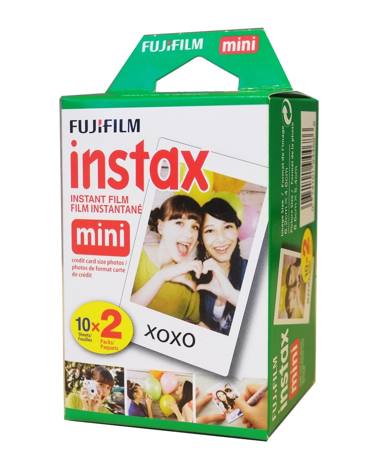 gunstig Glad wervelkolom Fujifilm INSTAX Mini Instant Film Twin Pack (White) - Walmart.com
