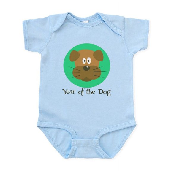 CafePress - Year Of The Dog Infant Bodysuit - Baby Light Bodysuit, Size Newborn - 24 Months