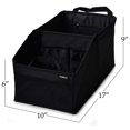 thumbnail image 2 of Organizador de coche Masirs para asiento trasero, plegable, 2 secciones grandes, 2 of 7