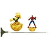 Spiderman-marvel Spd Webwrld Action Fig S-mn Vs Sndmn Top