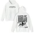 thumbnail image 3 of Unisex Lion of Judah Hoodie - Biblical Scripture & Lion Graphic Sweatshirt - Faith-Based Apparel, 3 of 6