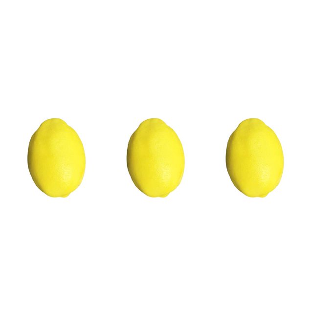Inteprter Artificial Lemon Foam Decorative Fruit Fake Home Performance Reusable Atmospheres Educational Toy Basket Prop Decoration Type1 NO1 Inteprter CBP134512
