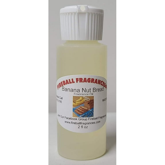 Banana Nut Bread Scented Oil by Fireball Fragrances -2 Oz Bottle