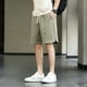 thumbnail image 2 of Pantalones cortos de gran tamaño para hombre, pantalones de verano de cinco puntos para hombre, pantalones holgados informales americanos para niño, 2 of 4