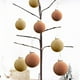 thumbnail image 5 of Seyotauo 12 Pcs Velvet Christmas Balls Bulk Flocked Christmas Tree Ball Ornaments Plastic Xmas Decorative Hanging Ornaments Christmas Tree Decoration, 5 of 9