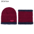 thumbnail image 2 of Gorro de invierno, bufanda, guantes, traje grueso y cálido para ocio, 2 of 5