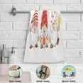 thumbnail image 5 of Three Christmas Gnomes Hand Towels, New Year Decor Kitchen Towel Ultra Soft and Absorbent,Decorative Fingertip Face Towel for Bathroom Hotel, 2 PCS, 28.3"x 14.4", 5 of 6