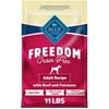 Blue Buffalo Freedom Beef Dry Dog Food for Adult Dogs, Grain-Free, 11 lb. Bag