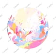 thumbnail image 3 of Motif Coloré Abstrait ic Polyester Universel Housse de Roue de Rechange pour Remorque RV SUV Camion Camping-Car, 3 of 5