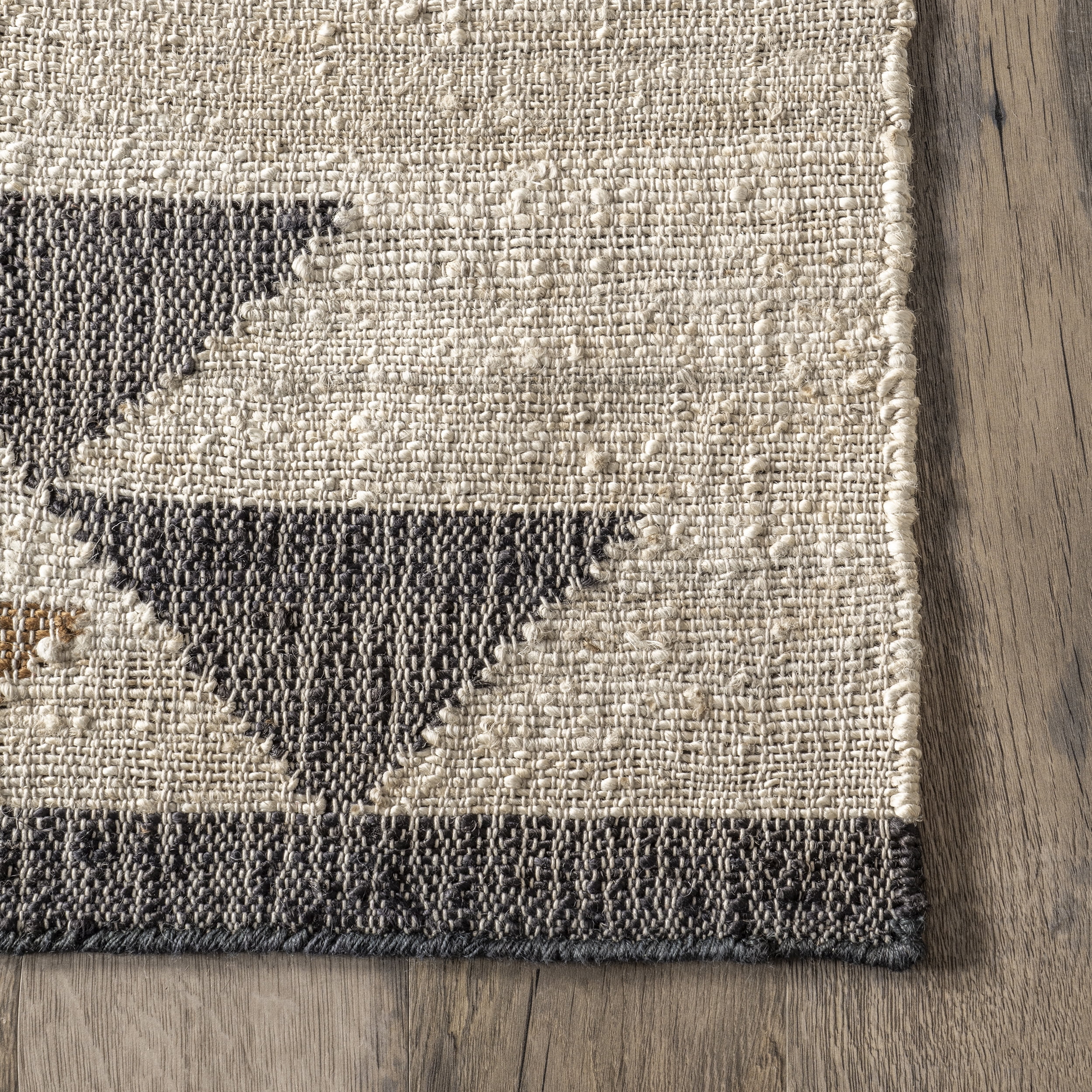 nuLOOM Rosanna Southwestern Symbols Jute Area Rug, 6' x 9', Natural