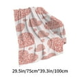 thumbnail image 3 of EUDIDV Romantic Presents Valentine's Day Blanket Love Flannel Blanket Flannel Digital Printing Conditioning Blanket Nap Cover Blanket 29.52x39.37in Valentine's Decor, 3 of 6